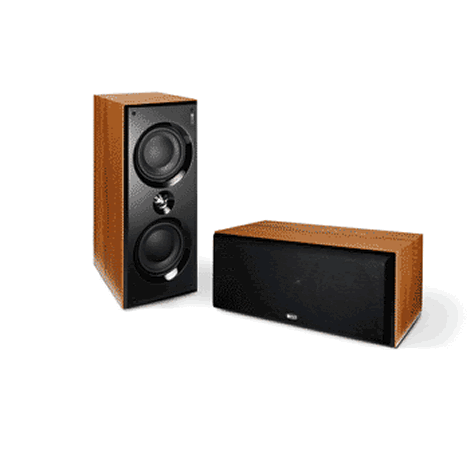 KEF C Series C6LCR Centre Channel European Walnut KEF C Series C6LCR Centre Channel European Walnut